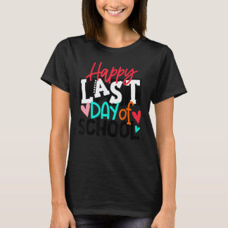 Frohen letzten Schultag  Hallo Sommer Lehrer Stude T-Shirt