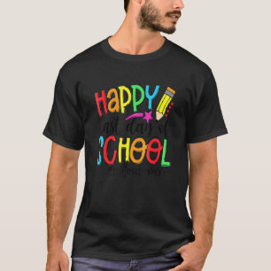 Frohen letzten Schultag Lehrer Schüler Hallo Somme T-Shirt