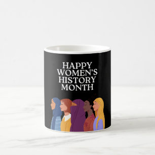 Frohen Monat der Frauengeschichte Kaffeetasse