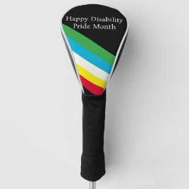Frohen Monat des Stolzes Behinderung Golf Headcover
