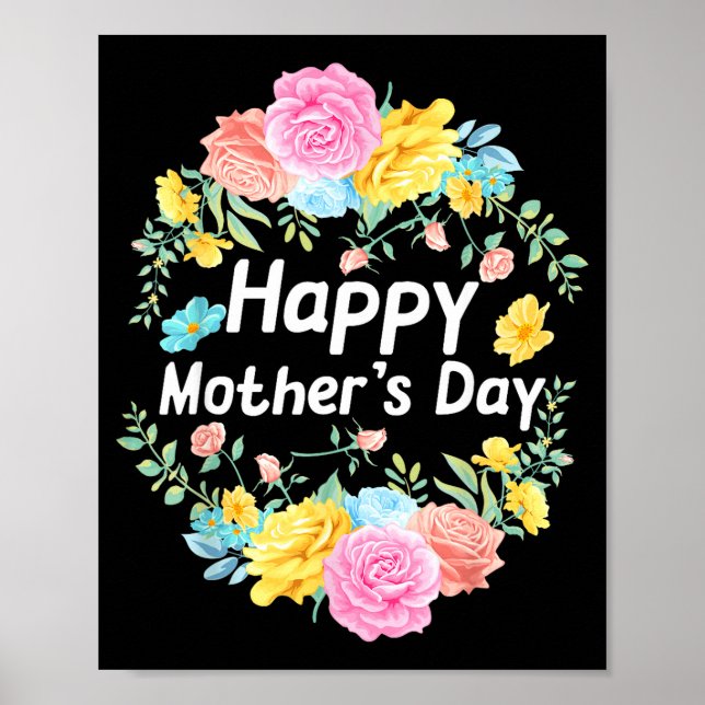 Frohen Muttertag 2022 Frauen Mutter Oma Liebe Poster (Vorne)