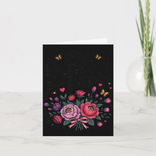 Frohen Muttertag 2026 vintage Blumenbouquet Karte
