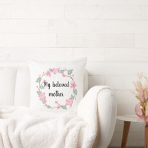 Frohen Muttertag – Florales Kranz-Grußdesign