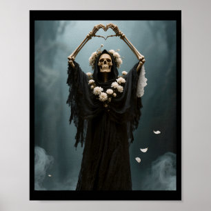 Frohen Muttertag Frauen Mutter Oma Herz Hände Poster