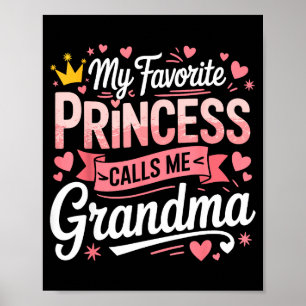 Frohen Muttertag, liebste Prinzessin, ruf Grandma Poster