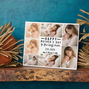 Frohen Muttertag Personalisiertes Foto Fotoplatte