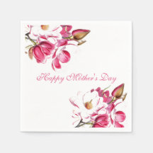 Frohen Muttertag Pink Floral Schrift
