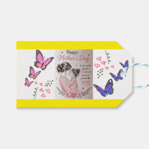Frohen Muttertag Schmetterling Geschenkanhänger