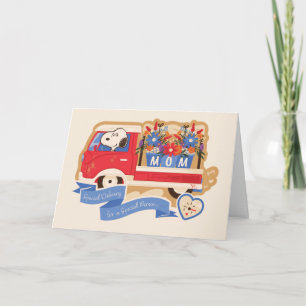 Frohen Muttertag   Snoopy Delivery Karte