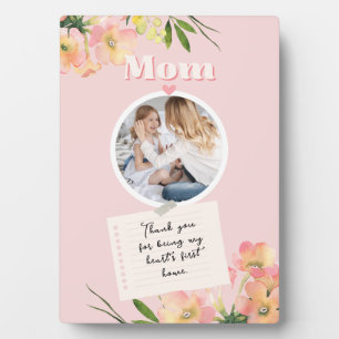 Frohen Muttertag Vintage Lieb Dich Mama Fotoplatte
