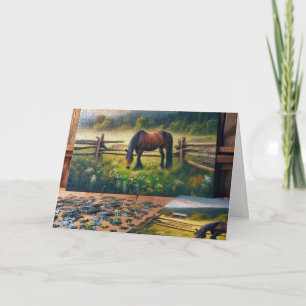 Frohen Nationalen Puzzle-Tag  Karte