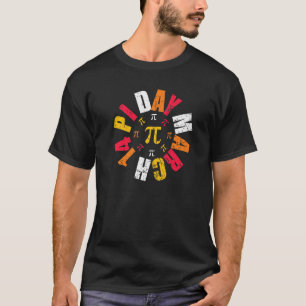 Frohen Pi-Tag Pi-Tag 3 14 März 14. Mathematik-Lehr T-Shirt