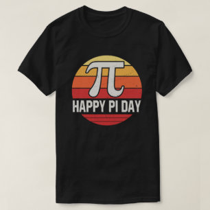 Frohen Pi-Tag Retro Vintage Mathelehrer Schüler T-Shirt