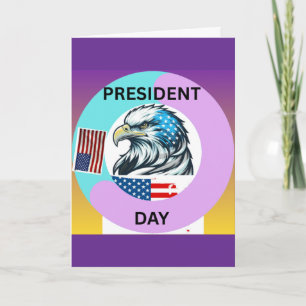 FROHEN PRÄSIDENTENTAG AMERIKAS KARTE