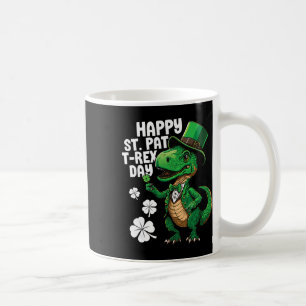 Frohen St Pat T-Rex Tag St Patricks Day Dinosaur D Kaffeetasse