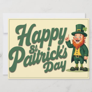 Frohen St. Patrick’s Tag Süßer Kobold