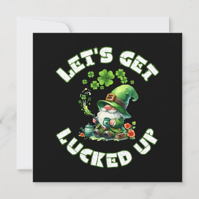 Frohen St. Patrick's Day  (Vorderseite)