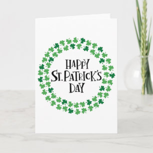 Frohen St. Patrick's Day 1 Karte