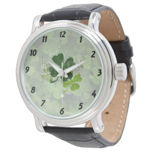 Frohen St. Patrick's Day Armbanduhr