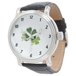 Frohen St. Patrick's Day Armbanduhr