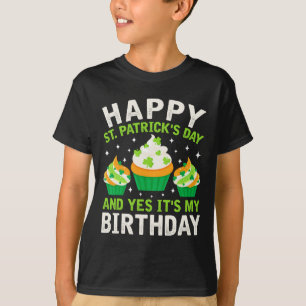Frohen St. Patrick's Day Geburtstag Saint Paddys F T-Shirt