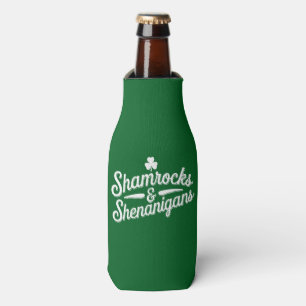 Frohen St. Patrick's Day Glücksklee&Scherereien Flaschenkühler