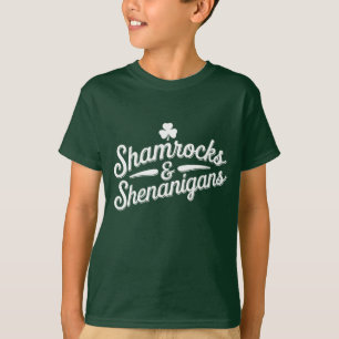 Frohen St. Patrick's Day Glücksklee&Scherereien T-Shirt