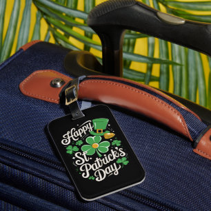 Frohen St. Patrick's Day irische Herkunft St Patty Gepäckanhänger