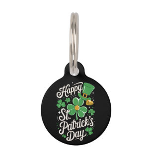 Frohen St. Patrick's Day irische Herkunft St Patty Haustiermarke