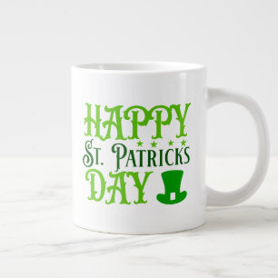 Frohen St. Patrick's Day Jumbo-Tasse