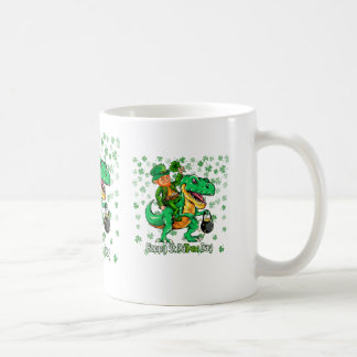 Frohen St. Patrick's Day Kaffeetasse
