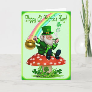 Frohen St. Patrick's Day Karte