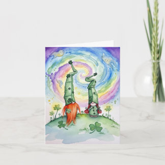 Frohen St. Patrick's Day  Karte