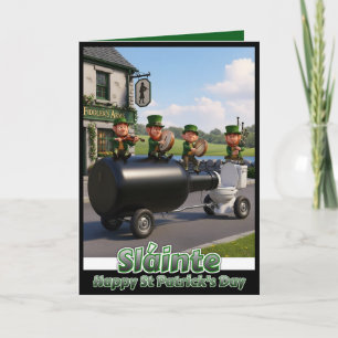Frohen St. Patrick's Day Karte