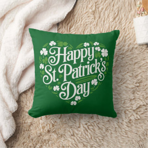 Frohen St. Patrick's Day  Kissen