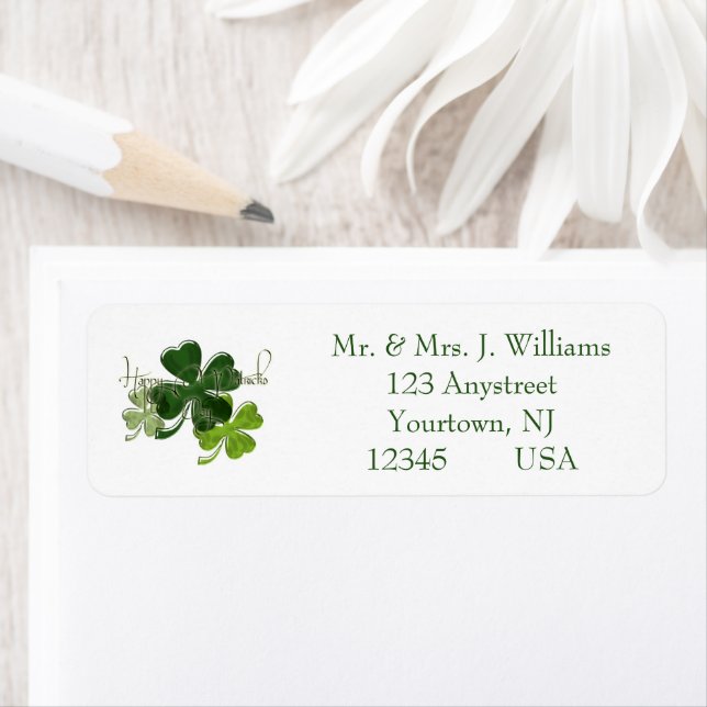 Frohen St. Patrick's Day Kleeblatt  (Insitu)