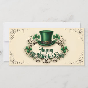 Frohen St. Patrick's Day Kleeblatt-Design