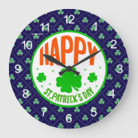 Frohen St. Patrick's Day Kreisdesign
