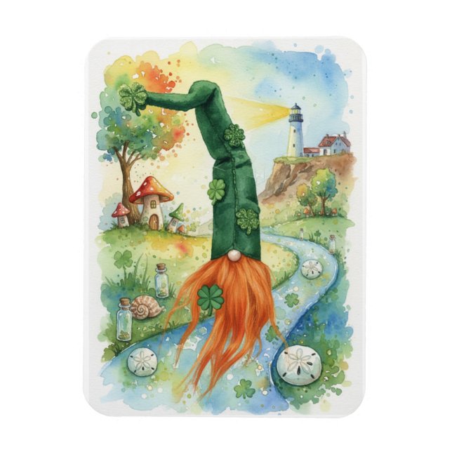 Frohen St. Patrick's Day  Magnet (Vertikal)
