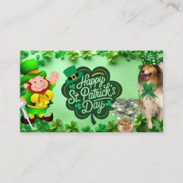 Frohen St. Patrick's Day mit unserer Helena Begleitkarte