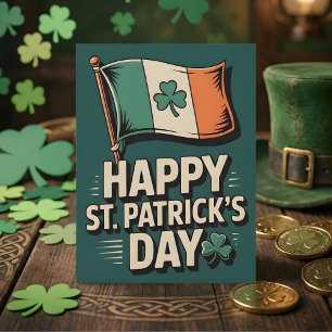 Frohen St. Patrick's Day, Papa, irischer Stolz Feiertagskarte