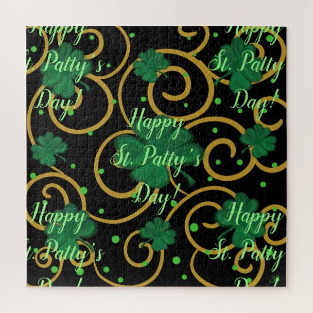 Frohen St. Patrick's Day Puzzle (Vertikal)
