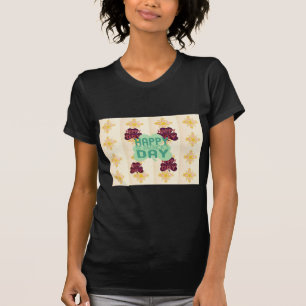 Frohen St. Patrick's Day Schöne Kunst drucke T-Shirt
