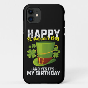 Frohen St. Patrick's Day Und Ja Es Ist Mein Geburt Case-Mate iPhone Hülle