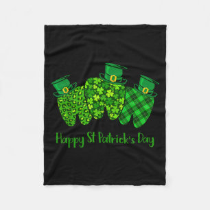 Frohen St. Patrick's Day Zahnärztliche Sofortzahn  Fleecedecke