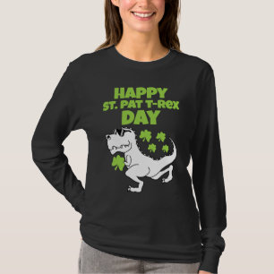 Frohen St Patricks T Rex Tag Frauen Männer Junge M T-Shirt