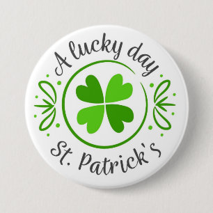 Frohen St. Patrick's Tag Button