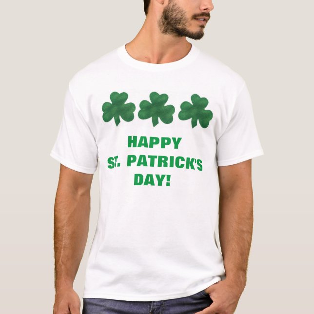 FROHEN ST. PATRICK'S TAG T-Shirt (Vorderseite)