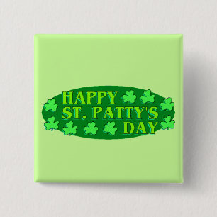 Frohen St. Patty's Tag Button