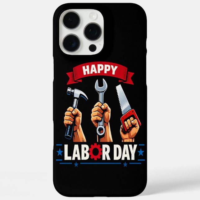Frohen Tag der Arbeit Case-Mate iPhone Hülle (Rückseite)